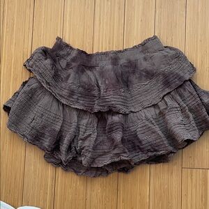 Aerie Brown Mini Skirt